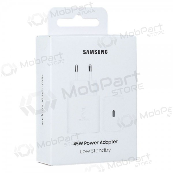 Tālruņa lādētājs Samsung EP-T4511NWEGEU 45 W USB-C balts