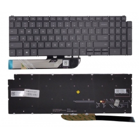 Klaviatūra  DELL Inspiron 5584, 5590, 5593, 5594, 5598 su pašvietimu