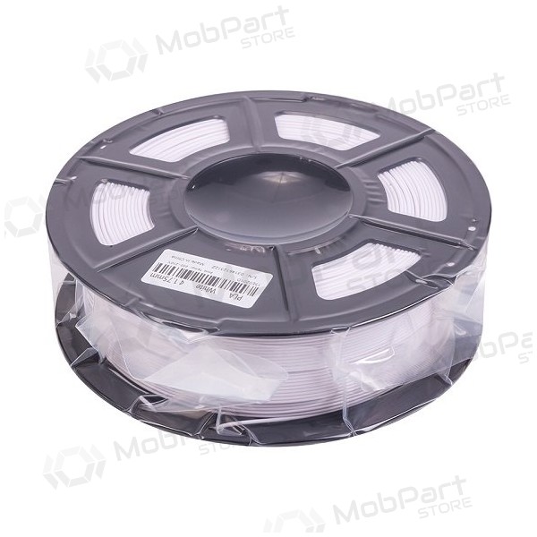 3D spausdinimo plastikas PLA, 1.75mm, 1kg, balts