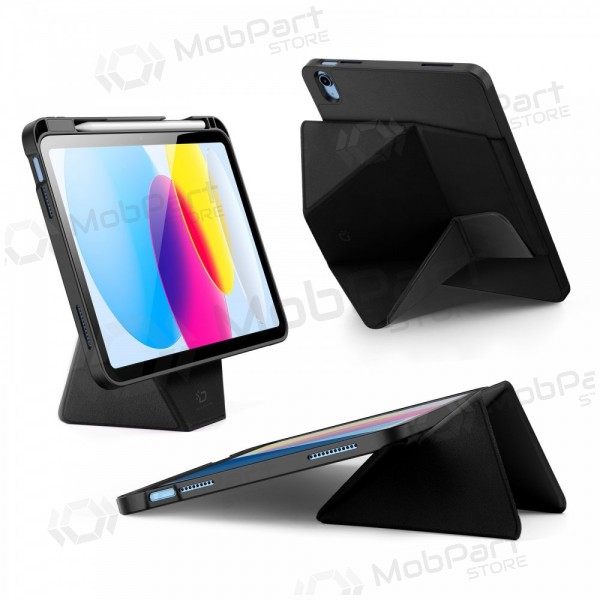 Apple iPad 10.9 2022, iPad 11 2025 maciņš - Dux Ducis Vers (melns)