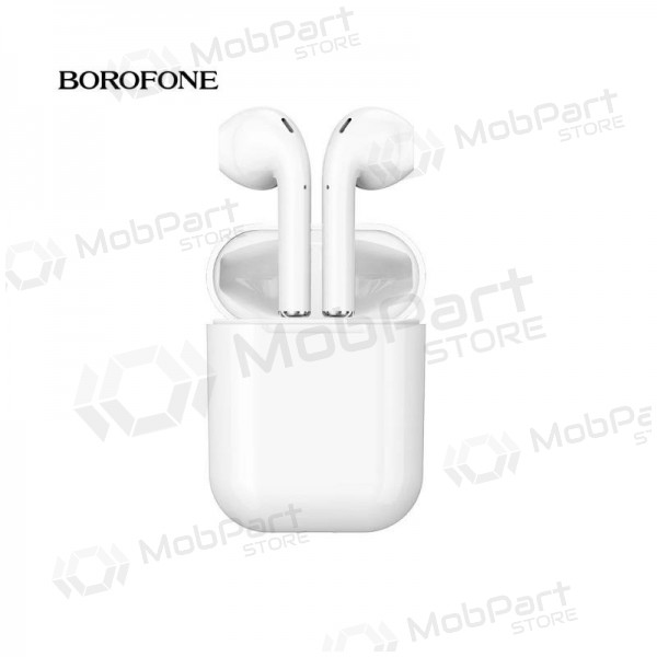 Bezvadu brīvroku aprīkojums Borofone BE28 Plus Airpods (balta) Bezvadu brīvroku aprīkojums Borofone BE28 Plus Airpods (balta)