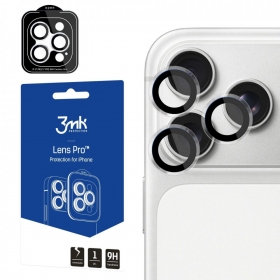 Apple iPhone 18 Pro, 18 Pro Max aizsargājošs rūdīts stikls kamerai - 3MK Lens Pro