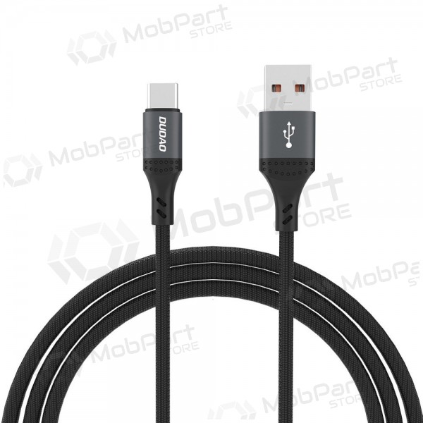 USB-C kabelis Dudao L3ST USB-A uz USB-C 3 m 5A melns