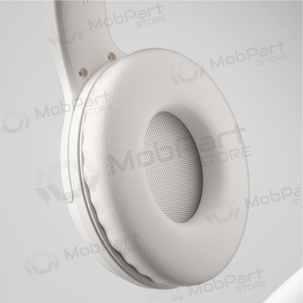 Bezvadu austiņas ar mikrofonu Dudao X22Pro Bluetooth USB-C baltas