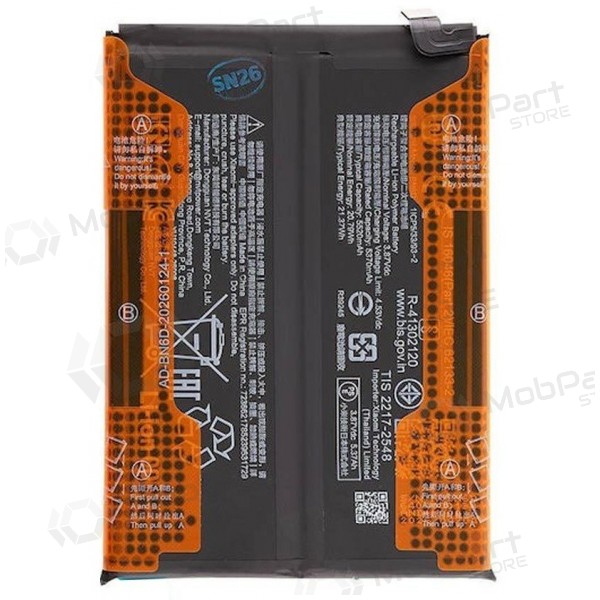 Xiaomi Redmi Note 15 5G, Poco M8 5G akumulators (BN6D) (oriģināls)