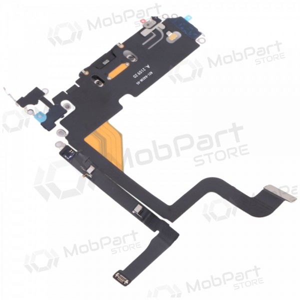 Apple iPhone 13 Pro uzlādes ligzdas un mikrofona savienotājs (melns)