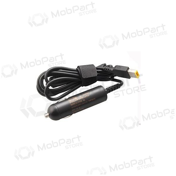 LENOVO 12V  90W: 20V, 4.5A auto klēpjdatora lādētājs