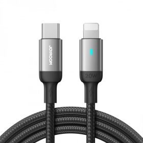 USB kabelis Joyroom S-CL020A10 Type-C to Lightning 20W 1.2m melns