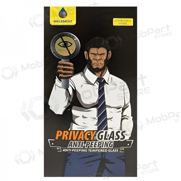 Samsung Galaxy A16, A17, A18 aizsargstikls - ESD Anti-Static Privacy