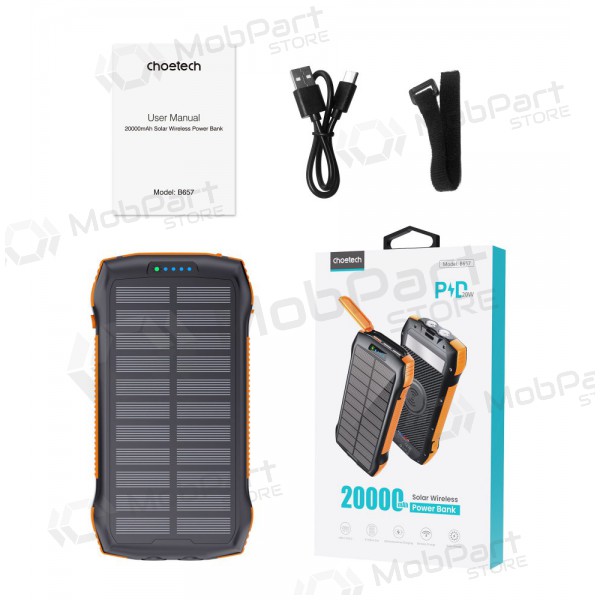 Ārējā baterija Power Bank Choetech B657 20000mAh