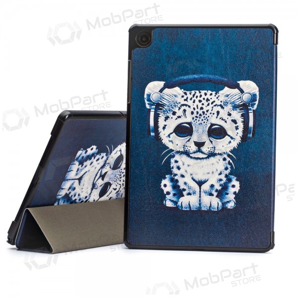 Samsung Galaxy Tab A9+, Tab A11+ maciņš - Smart Leather (sad cat)