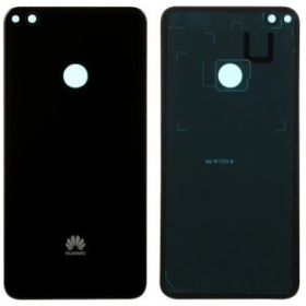 Huawei P8 Lite (2017), P9 Lite (2017), Honor 8 Lite aizmugurējais vāciņš (melns) (oriģināls)
