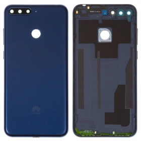 Huawei Y6 Prime 2018 / Honor 7C (AUM-L41) aizmugurējais baterijas vāciņš (zils)