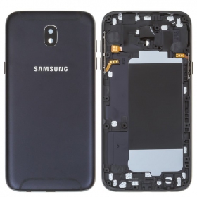 Samsung J530F Galaxy J5 (2017) aizmugurējais baterijas vāciņš (melns) (lietots grade B, oriģināls)