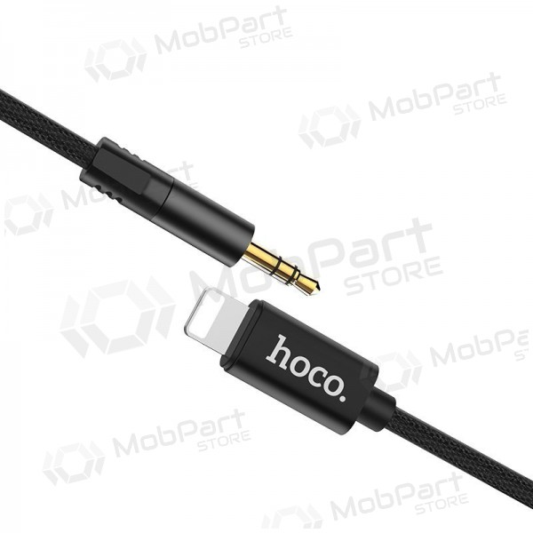 Adapteris no Apple - Lightning - uz Audio 3,5mm HOCO UPA13 (melns)