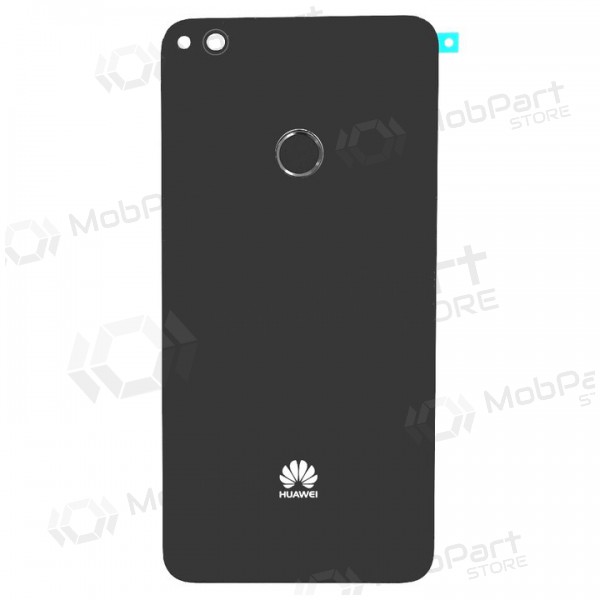 Huawei P8 Lite 2017 / P9 Lite 2017 / Honor 8 Lite aizmugurējais baterijas vāciņš (melns) (lietots grade C, oriģināls)