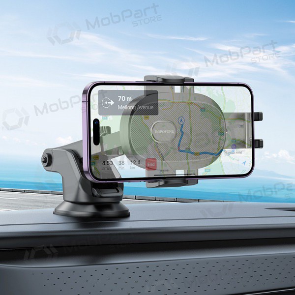 Tālruņa turētājs automobiļiem Borofone BH93 (dashboard) melns