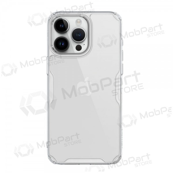 Apple iPhone 15 Pro vāciņš „Nillkin Nature Pro“ (balts) Apple iPhone 15 Pro vāciņš „Nillkin Nature Pro“ (balts)