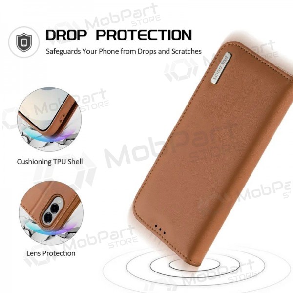 Samsung Galaxy S25 Edge maciņš - Dux Ducis Hivo (brūns)