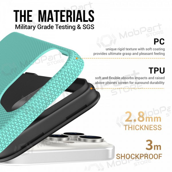 Maciņš / vāciņš Perfectionists Triangle Mag Case Apple iPhone 13/14 zaļš Maciņš / vāciņš Perfectionists Triangle Mag Case Apple iPhone 13/14 zaļš