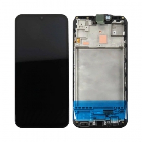 Samsung Galaxy M15 5G ekrāns (melns) (ar rāmīti) (oriģināls)