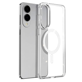 Samsung Galaxy S25 Edge maciņš / vāciņš "Dux Ducis Clin Magsafe" (caurspīdīgs)