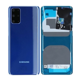Samsung G985 / G986 Galaxy S20 Plus aizmugurējais baterijas vāciņš (Aura Blue) (lietots grade B, oriģināls)