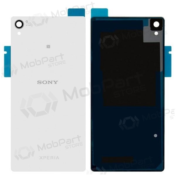 Sony Xperia Z3 D6603 aizmugurējais baterijas vāciņš (balts) (service pack) (oriģināls)