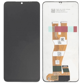 Ekranas Samsung A055 A05 2023 su lietimui jautriu stikliuku Black oriģināls