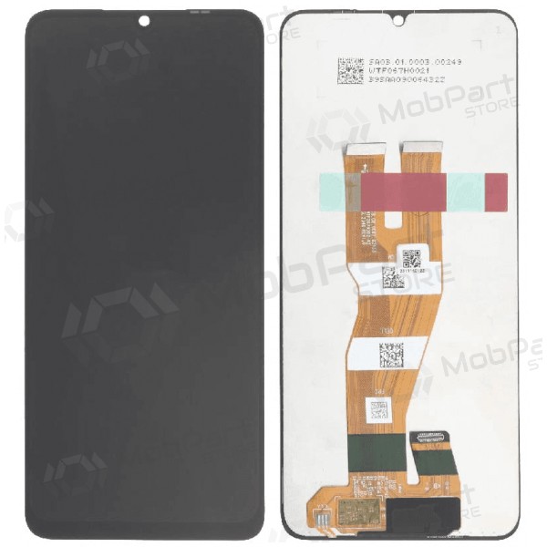 Ekranas Samsung A055 A05 2023 su lietimui jautriu stikliuku Black oriģināls