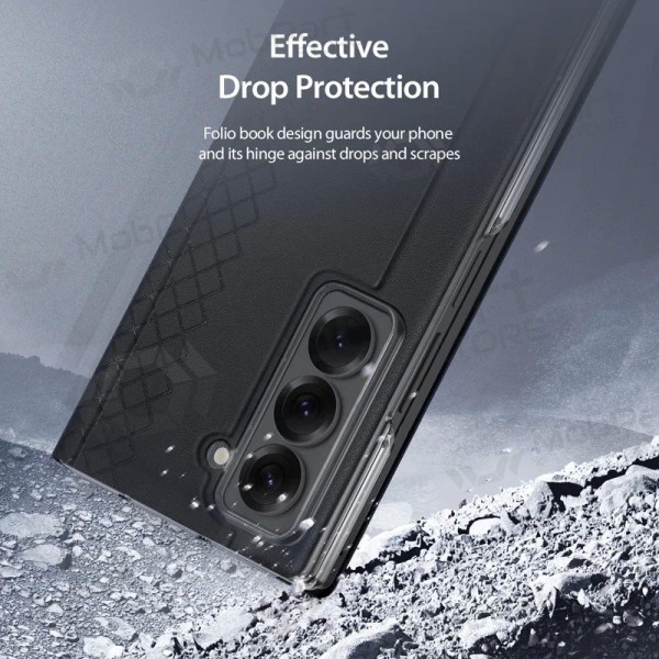 Samsung Galaxy Z Fold SE maciņš - Dux Ducis Bril (melns)