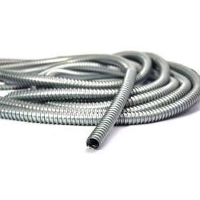 Gofruotas metāla vamzdis D32 (ritė 25m)