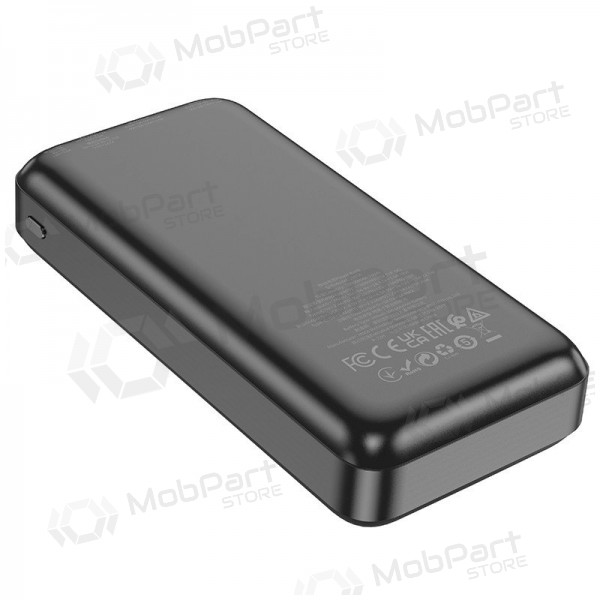 Ārējā baterija Power Bank Hoco J101A PD 20W+Quick Charge 3.0 22.5W 20000mAh melna