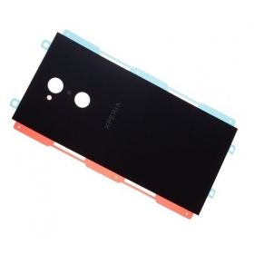 Sony XA2 Ultra aizmugurējais baterijas vāciņš (melns) (lietots grade A, oriģināls)