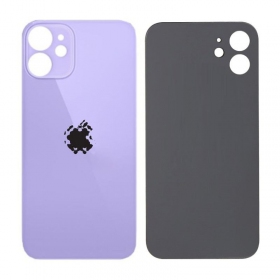 Apple iPhone 12 mini aizmugurējais baterijas vāciņš (violets) (bigger hole for camera)