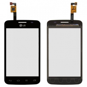 LG E445 (L4 2) Dual skārienjūtīgais ekrāns / panelis (melns)