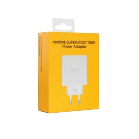Tālruņa lādētājs Realme VCBBOAEH 120 W SuperVOOC USB-A balts