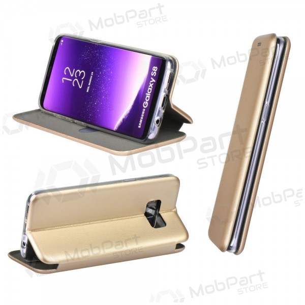 Apple iPhone 11 maciņš - Book Elegance (zelta)