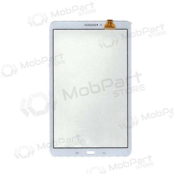 Samsung SM-T580 Galaxy Tab A 10.1 (2016) / SM-T585 Galaxy Tab A 10.1 (2016) skārienjutīgais stikls (balts) - no logo