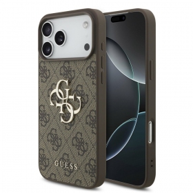 Apple iPhone 17 Pro Max maciņš - Guess PU 4G Metal Logo