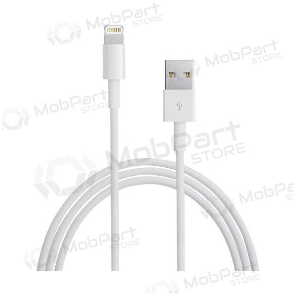 Apple iPhone 5 / 6 / 7 / 8 / X / 11 MD818 - lightning (1M) kabelis
