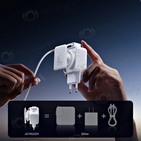 Lādētājs Joyroom JR-TCL05 45W 2xUSB-C balts