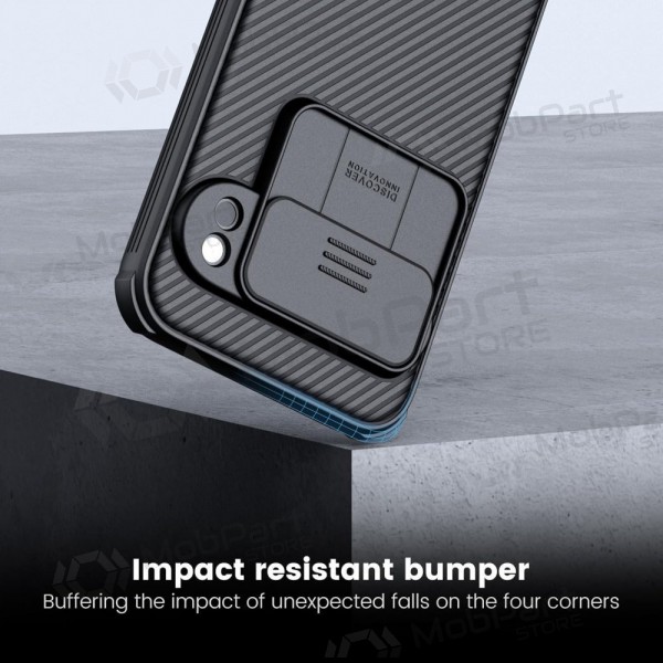 Google Pixel 7 vāciņš „Nillkin CamShield Pro“ (melns) Google Pixel 7 vāciņš „Nillkin CamShield Pro“ (melns)