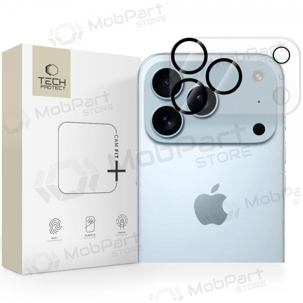 Apple iPhone 17 Pro aizsargstikls kamerai - Tech-Protect Cam Fit+ (caurspīdīgs)