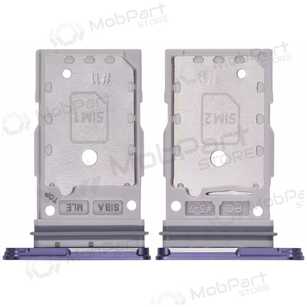Samsung Galaxy S24, S24+ SIM kartes turētājs (violets) (oriģināls)