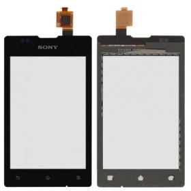 Sony C1505 Xperia E skārienjūtīgais ekrāns / panelis (melns)