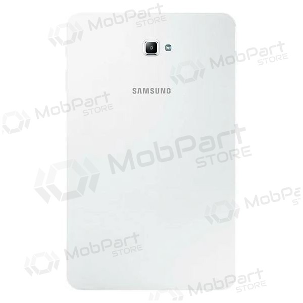 Samsung T585 Galaxy Tab A 10.1 (2016) aizmugurējais baterijas vāciņš (balts) (lietots grade B, oriģināls)