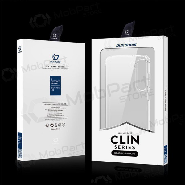 Samsung S911 Galaxy S23 5G maciņš - Dux Ducis Clin (caurspīdīgs)