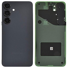 Samsung Galaxy S25 aizmugurējais vāciņš (melns) (oriģināls)