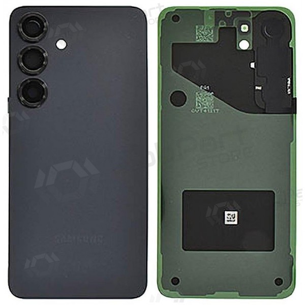 Samsung Galaxy S25 aizmugurējais vāciņš (melns) (oriģināls)